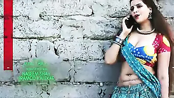 Soția Indiană Cu Sânii Mari Se Sărută Și Se Mângâie Într-Un Videoclip De Sex Real